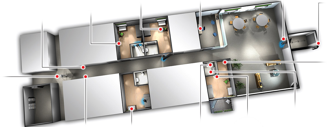 senior care home layout